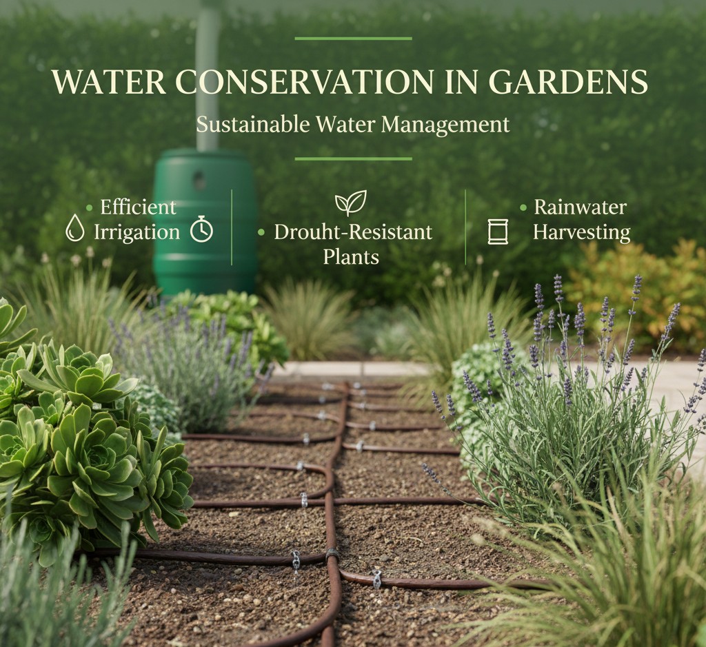 Water conservation tips